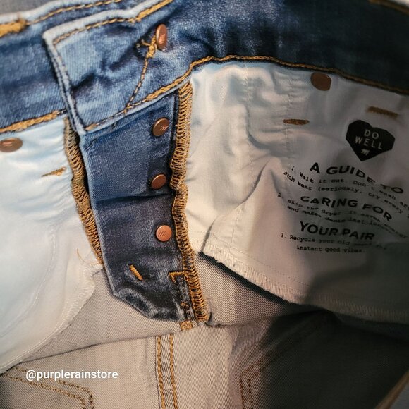 Madewell Jeans Size 28 Skinny 10" High Rise Tummy Control Medium Wash Denim - Picture 4 of 12